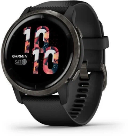 Watch Garmin Venu 2 Plus Чёрный 010-02496-11