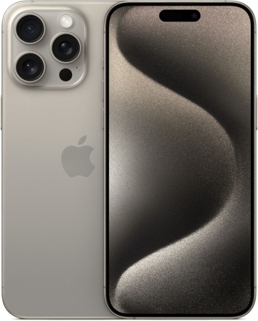 iPhone 15 Pro Max 256GB, Титановый (DUAL nano-SIM)